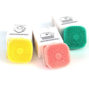 2-in-1 Silicone Pet Bath & Massage Brush with Shampoo Dispenser – Gentle Grooming Tool for Dogs & Cats