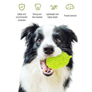 Durian-Shaped Dog Chew Ball – Durable, Safe & Great for Dental Health